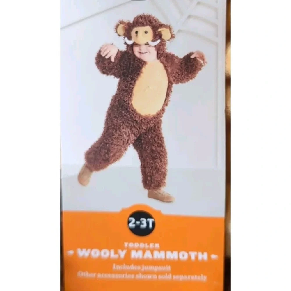 Hyde & EEK! Boutique Kids Wooly Mammoth Halloween costume size 2T-3T